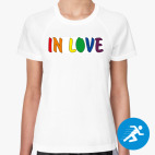 Женская спортивная футболка