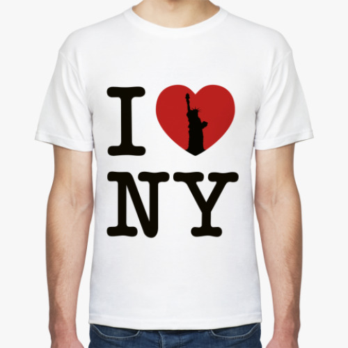 Футболка I love NY