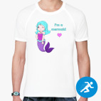 Мужская спортивная футболка