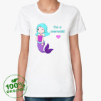 Женская футболка органик