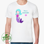 Мужская футболка органик