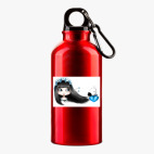 Металлическая бутылка 400 мл UV-DTF