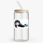 Банка с бамбуковой крышкой