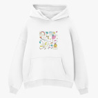 Толстовка худи оверсайз