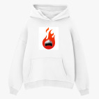 Толстовка худи оверсайз