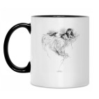 Кружка двухцветная