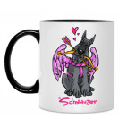 Кружка двухцветная