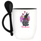 Кружка с ложкой