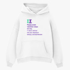 Толстовка худи оверсайз