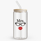 Банка с бамбуковой крышкой