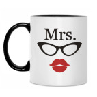 Кружка двухцветная