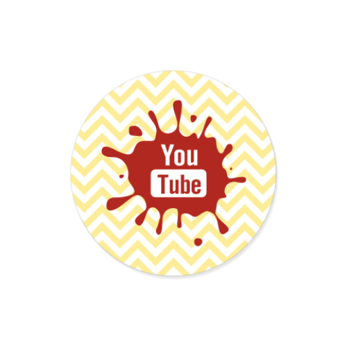 Виниловые наклейки YouTube