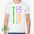 Мужская футболка органик