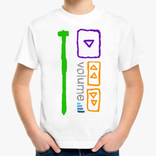 Детская футболка с принтом PlayerStyle