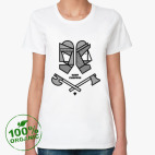 Женская футболка органик