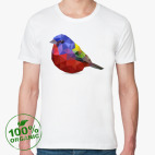 Птичка из полигонов