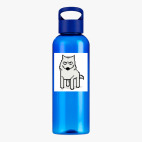 Прозрачная спортивная бутылка