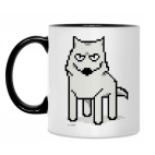 Кружка двухцветная