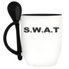 Кружка с ложкой