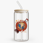 Банка с бамбуковой крышкой