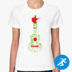 Женская спортивная футболка