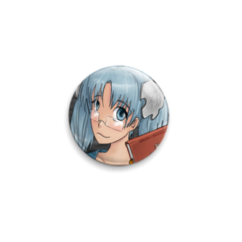 Значок 25мм с принтом Wiki