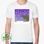 Мужская футболка органик