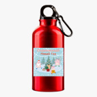 Металлическая бутылка 400 мл UV-DTF