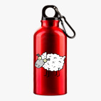 Металлическая бутылка 400 мл UV-DTF