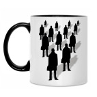 Кружка двухцветная