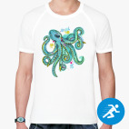 Мужская спортивная футболка