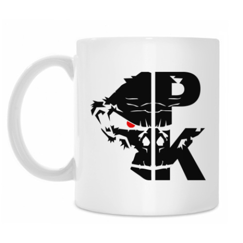 Кружка с принтом Пркур