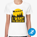 Женская спортивная футболка