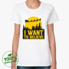 Женская футболка органик