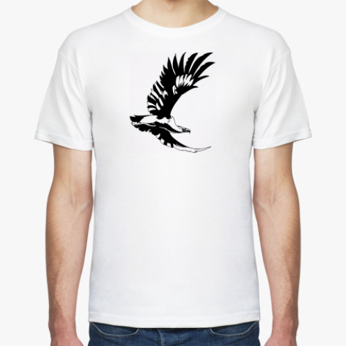 Футболка с принтом  футболка Полет
