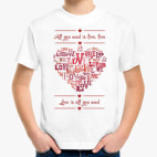 Детская футболка