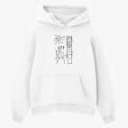 Толстовка худи оверсайз