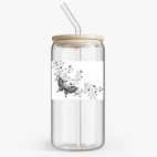 Банка с бамбуковой крышкой