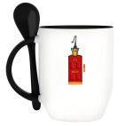 Кружка с ложкой