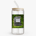 Банка с бамбуковой крышкой