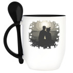 Кружка с ложкой