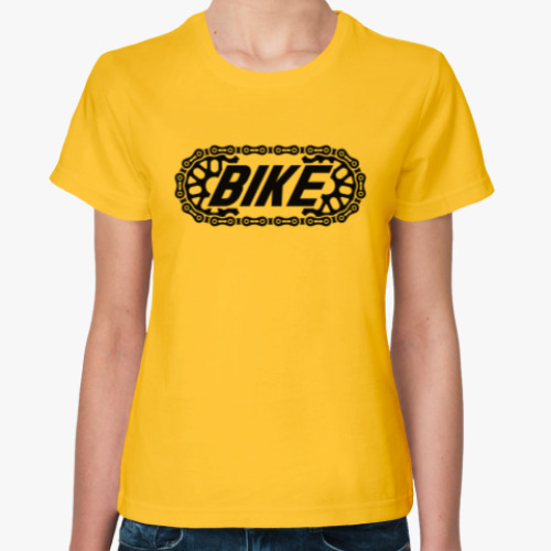 Женская футболка BIKE