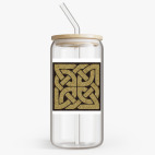 Банка с бамбуковой крышкой