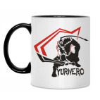 Кружка двухцветная