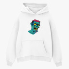 Толстовка худи оверсайз