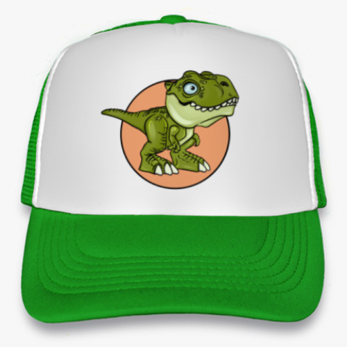 Кепка-тракер с принтом Динозавр