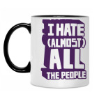 Кружка двухцветная