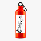 Металлическая бутылка 700 мл UV-DTF