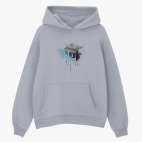 Толстовка худи оверсайз