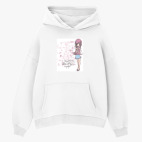 Толстовка худи оверсайз